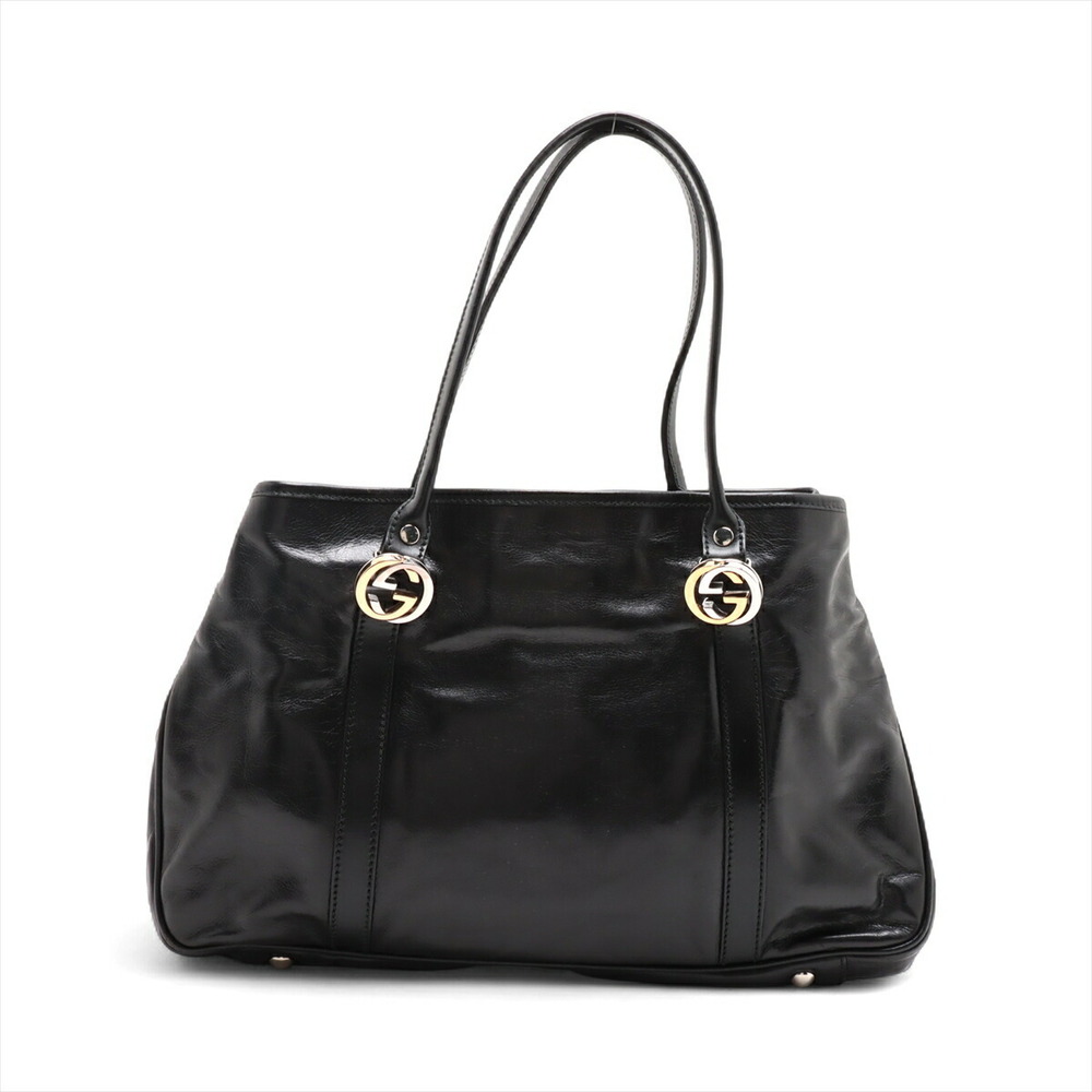 Gucci Black Bag Leather Tote